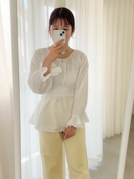 flowerさん（レディース・157cm）の春コーディネート