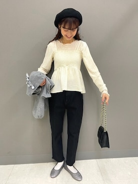 flowerさん（レディース・154cm）の春コーディネート