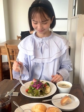 flowerさん（レディース・160cm）の春コーディネート