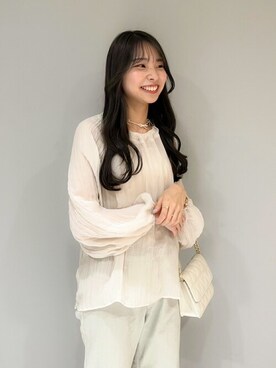 flowerさん（レディース・166cm）の春コーディネート