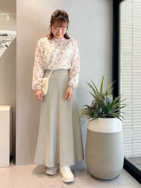 flowerさん（レディース・155cm）の春コーディネート