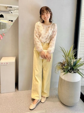 flowerさん（レディース・154cm）の春コーディネート