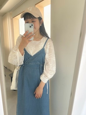 flowerさん（レディース・157cm）の春コーディネート