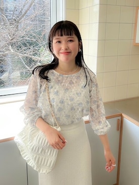 flowerさん（レディース・157cm）の春コーディネート