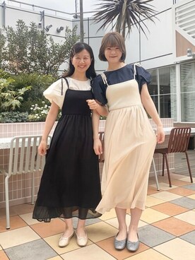 flowerさん（レディース・156cm）の春コーディネート