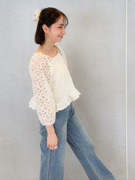 flowerさん（レディース・160cm）の春コーディネート