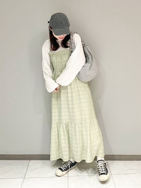 flowerさん（レディース・156cm）の春コーディネート