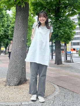 flowerさん（レディース・158cm）の春コーディネート