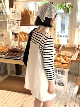 flowerさん（レディース・160cm）の春コーディネート