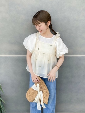 flowerさん（レディース・158cm）の春コーディネート