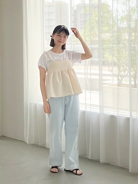 flowerさん（レディース・160cm）の夏コーディネート