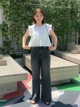 flowerさん（レディース・160cm）の夏コーディネート