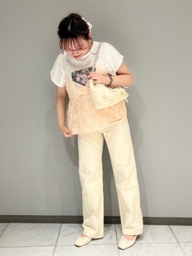 flowerさん（レディース・153cm）の夏コーディネート