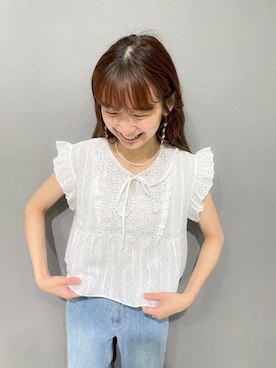 flowerさん（レディース・154cm）の夏コーディネート