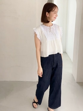 flowerさん（レディース・160cm）の夏コーディネート