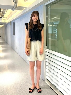 flowerさん（レディース・164cm）の夏コーディネート