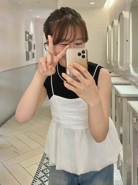 flowerさん（レディース・156cm）の夏コーディネート