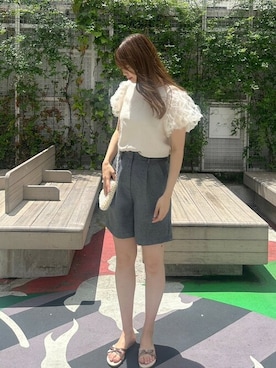 flowerさん（レディース・164cm）の夏コーディネート