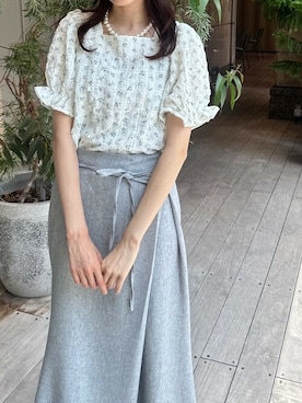 flowerさん（レディース・158cm）の夏コーディネート