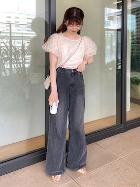 flowerさん（レディース・158cm）の夏コーディネート