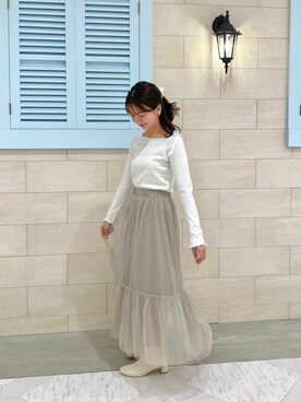 flowerさん（レディース・156cm）の秋コーディネート