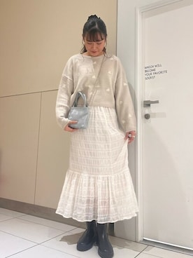 flowerさん（レディース・161cm）の秋コーディネート