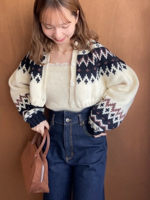 ペタルデニムパンツ（デニムパンツ）｜flower（フラワー）の