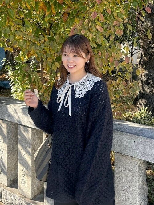 ビンテージライクレースカラー（付け襟）｜flower（フラワー）の