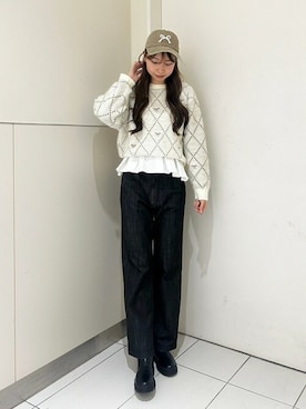 flowerさん（レディース・166cm）の冬コーディネート