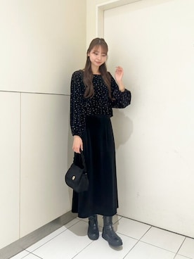 flowerさん（レディース・166cm）の冬コーディネート