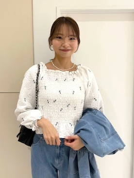 flowerさん（レディース・166cm）の春コーディネート