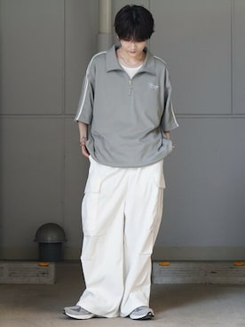 「Confirm（コンファーム）のアイテム」を使った、confirmさん（レディース・163cm）の夏コーディネート