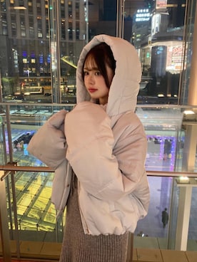 「MAJESTIC LEGON（マジェスティックレゴン）のアイテム（ジャケット/アウター）」を使った、maiさん（レディース・160cm）の秋コーディネート