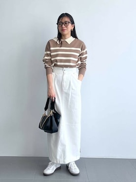 SALOON STAFFさん（レディース・157cm）の春コーディネート