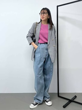 SALOON STAFFさん（レディース・157cm）の春コーディネート