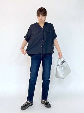 SALOON STAFFさん（レディース・159cm）の春コーディネート