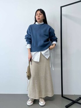 SALOON STAFFさん（レディース・157cm）の春コーディネート