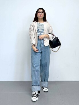 SALOON STAFFさん（レディース・150cm）の春コーディネート