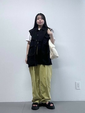 「ROTHCO（ロスコ）のアイテム」を使った、SALOON STAFFさん（レディース・150cm）の春コーディネート