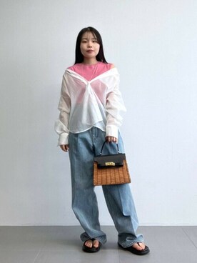 SALOON STAFFさん（レディース・150cm）の春コーディネート