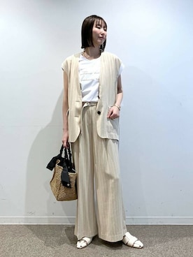 SALOON STAFFさん(レディース・163cm)の春コーディネート