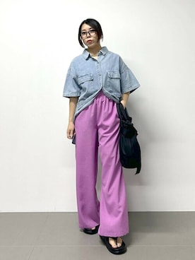 SALOON STAFFさん（レディース・150cm）の春コーディネート