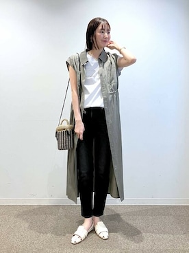 SALOON STAFFさん（レディース・163cm）の春コーディネート