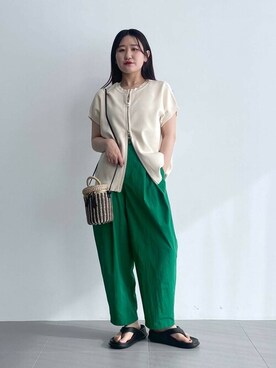 SALOON STAFFさん（レディース・155cm）の春コーディネート