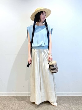 SALOON STAFFさん（レディース・163cm）の春コーディネート