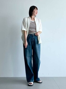 SALOON STAFFさん（レディース・163cm）の春コーディネート