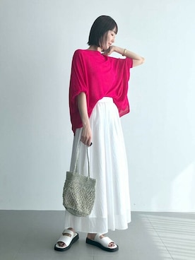 SALOON STAFFさん（レディース・163cm）の春コーディネート