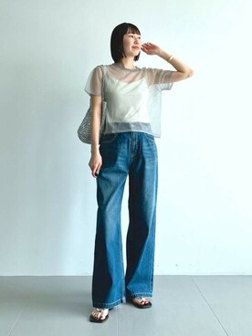 SALOON STAFFさん（レディース・163cm）の春コーディネート