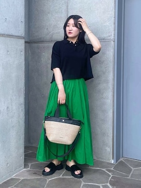 SALOON STAFFさん(レディース・155cm)の夏コーディネート