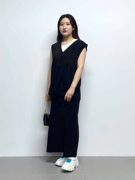 SALOON STAFFさん（レディース・155cm）の夏コーディネート